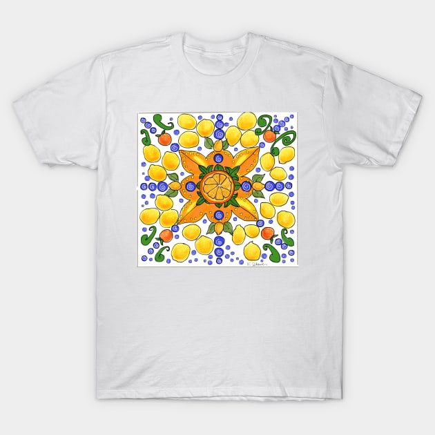 Talavera Lemons T-Shirt by kschowe